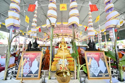 ประมวลภาพพิธีพุทธาภิเษกเหรียญจำปี วาระที่ ๒ วัดจุฬามณี ปี ๒๕๖๔