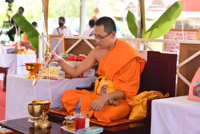 ประมวลภาพพิธีพุทธาภิเษกเหรียญจำปี วาระที่ ๒ วัดจุฬามณี ปี ๒๕๖๔