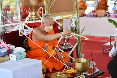 ประมวลภาพพิธีพุทธาภิเษกเหรียญจำปี วาระที่ ๒ วัดจุฬามณี ปี ๒๕๖๔
