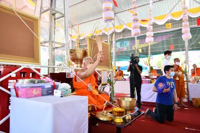 ประมวลภาพพิธีพุทธาภิเษกเหรียญจำปี วาระที่ ๒ วัดจุฬามณี ปี ๒๕๖๔