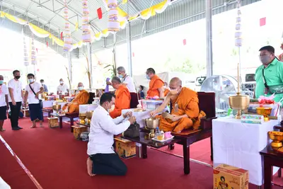ประมวลภาพพิธีพุทธาภิเษกเหรียญจำปี วาระที่ ๒ วัดจุฬามณี ปี ๒๕๖๔