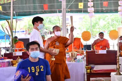 ประมวลภาพพิธีพุทธาภิเษกเหรียญจำปี วาระที่ ๒ วัดจุฬามณี ปี ๒๕๖๔