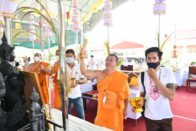 ประมวลภาพพิธีพุทธาภิเษกเหรียญจำปี วาระที่ ๒ วัดจุฬามณี ปี ๒๕๖๔