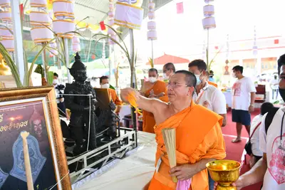 ประมวลภาพพิธีพุทธาภิเษกเหรียญจำปี วาระที่ ๒ วัดจุฬามณี ปี ๒๕๖๔