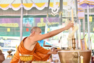 ประมวลภาพพิธีพุทธาภิเษกเหรียญจำปี วาระที่ ๒ วัดจุฬามณี ปี ๒๕๖๔