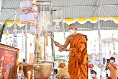 ประมวลภาพพิธีพุทธาภิเษกเหรียญจำปี วาระที่ ๒ วัดจุฬามณี ปี ๒๕๖๔