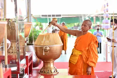 ประมวลภาพพิธีพุทธาภิเษกเหรียญจำปี วาระที่ ๒ วัดจุฬามณี ปี ๒๕๖๔