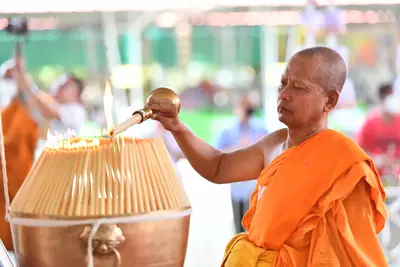 ประมวลภาพพิธีพุทธาภิเษกเหรียญจำปี วาระที่ ๒ วัดจุฬามณี ปี ๒๕๖๔