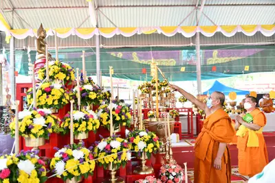 ประมวลภาพพิธีพุทธาภิเษกเหรียญจำปี วาระที่ ๒ วัดจุฬามณี ปี ๒๕๖๔