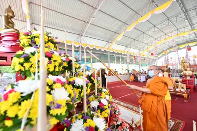 ประมวลภาพพิธีพุทธาภิเษกเหรียญจำปี วาระที่ ๒ วัดจุฬามณี ปี ๒๕๖๔