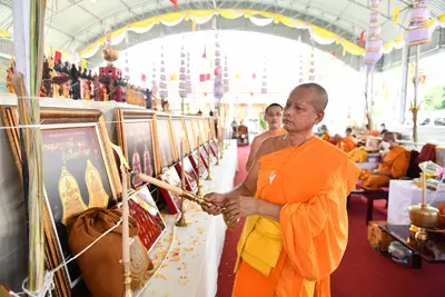 ประมวลภาพพิธีพุทธาภิเษกเหรียญจำปี วาระที่ ๒ วัดจุฬามณี ปี ๒๕๖๔