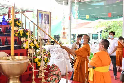 ประมวลภาพพิธีพุทธาภิเษกเหรียญจำปี วาระที่ ๒ วัดจุฬามณี ปี ๒๕๖๔
