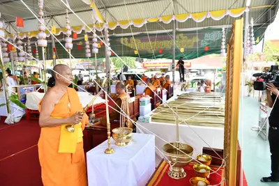 ประมวลภาพพิธีพุทธาภิเษกเหรียญจำปี วาระที่ ๒ วัดจุฬามณี ปี ๒๕๖๔