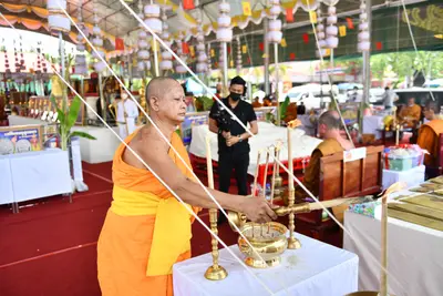 ประมวลภาพพิธีพุทธาภิเษกเหรียญจำปี วาระที่ ๒ วัดจุฬามณี ปี ๒๕๖๔