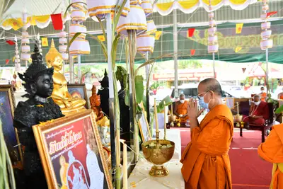 ประมวลภาพพิธีพุทธาภิเษกเหรียญจำปี วาระที่ ๒ วัดจุฬามณี ปี ๒๕๖๔