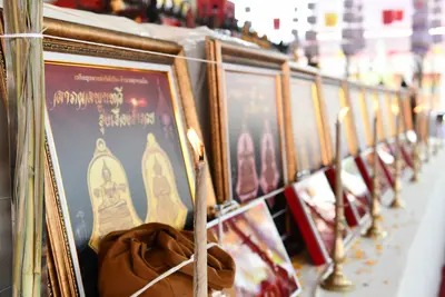 ประมวลภาพพิธีพุทธาภิเษกเหรียญจำปี วาระที่ ๒ วัดจุฬามณี ปี ๒๕๖๔