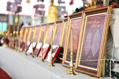 ประมวลภาพพิธีพุทธาภิเษกเหรียญจำปี วาระที่ ๒ วัดจุฬามณี ปี ๒๕๖๔