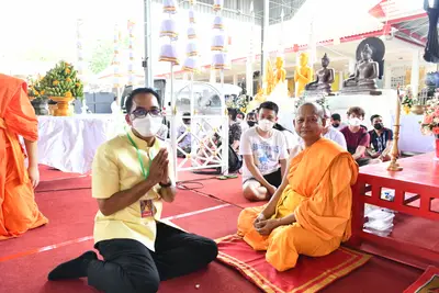 ประมวลภาพพิธีพุทธาภิเษกเหรียญจำปี วาระที่ ๒ วัดจุฬามณี ปี ๒๕๖๔