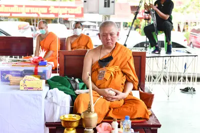 ประมวลภาพพิธีพุทธาภิเษกเหรียญจำปี วาระที่ ๒ วัดจุฬามณี ปี ๒๕๖๔