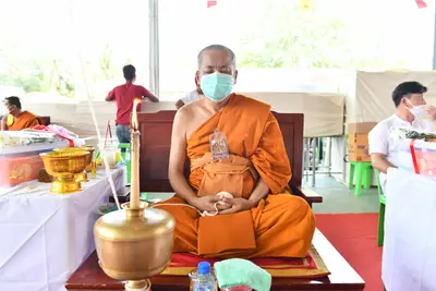 ประมวลภาพพิธีพุทธาภิเษกเหรียญจำปี วาระที่ ๒ วัดจุฬามณี ปี ๒๕๖๔