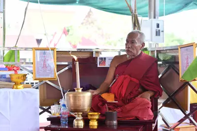 ประมวลภาพพิธีพุทธาภิเษกเหรียญจำปี วาระที่ ๒ วัดจุฬามณี ปี ๒๕๖๔