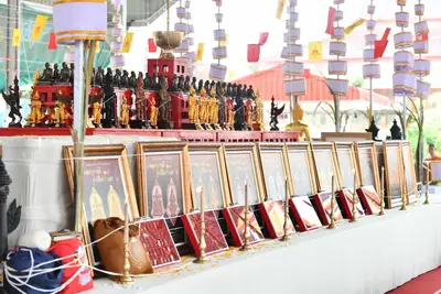 ประมวลภาพพิธีพุทธาภิเษกเหรียญจำปี วาระที่ ๒ วัดจุฬามณี ปี ๒๕๖๔