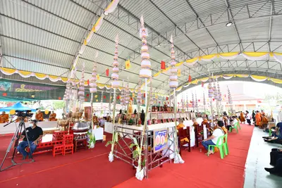 ประมวลภาพพิธีพุทธาภิเษกเหรียญจำปี วาระที่ ๒ วัดจุฬามณี ปี ๒๕๖๔