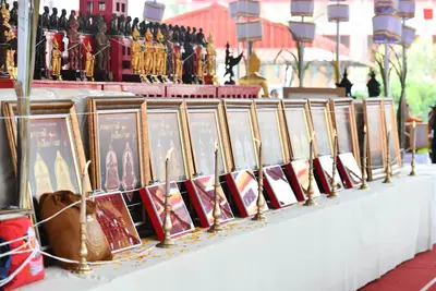 ประมวลภาพพิธีพุทธาภิเษกเหรียญจำปี วาระที่ ๒ วัดจุฬามณี ปี ๒๕๖๔
