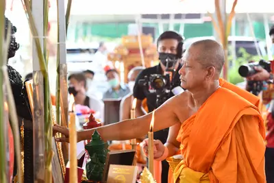 ประมวลภาพพิธีพุทธาภิเษกเหรียญจำปี วาระที่ ๒ วัดจุฬามณี ปี ๒๕๖๔