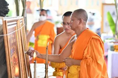 ประมวลภาพพิธีพุทธาภิเษกเหรียญจำปี วาระที่ ๒ วัดจุฬามณี ปี ๒๕๖๔