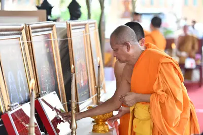 ประมวลภาพพิธีพุทธาภิเษกเหรียญจำปี วาระที่ ๒ วัดจุฬามณี ปี ๒๕๖๔