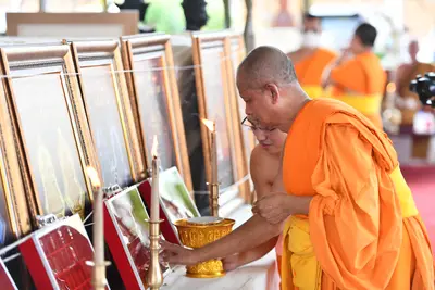 ประมวลภาพพิธีพุทธาภิเษกเหรียญจำปี วาระที่ ๒ วัดจุฬามณี ปี ๒๕๖๔