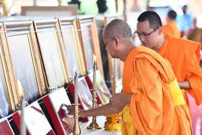 ประมวลภาพพิธีพุทธาภิเษกเหรียญจำปี วาระที่ ๒ วัดจุฬามณี ปี ๒๕๖๔
