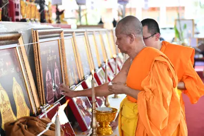 ประมวลภาพพิธีพุทธาภิเษกเหรียญจำปี วาระที่ ๒ วัดจุฬามณี ปี ๒๕๖๔