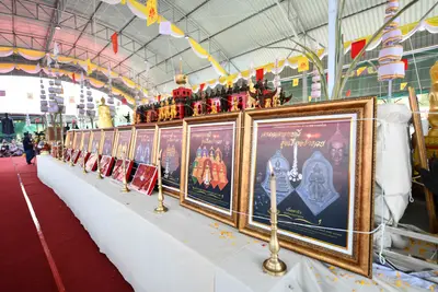 ประมวลภาพพิธีพุทธาภิเษกเหรียญจำปี วาระที่ ๒ วัดจุฬามณี ปี ๒๕๖๔