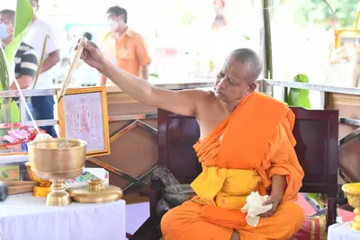 ประมวลภาพพิธีพุทธาภิเษกเหรียญจำปี วาระที่ ๒ วัดจุฬามณี ปี ๒๕๖๔