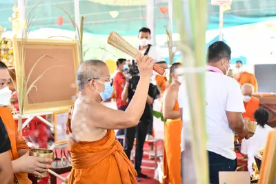 ประมวลภาพพิธีพุทธาภิเษกเหรียญจำปี วาระที่ ๒ วัดจุฬามณี ปี ๒๕๖๔