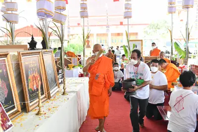 ประมวลภาพพิธีพุทธาภิเษกเหรียญจำปี วาระที่ ๒ วัดจุฬามณี ปี ๒๕๖๔
