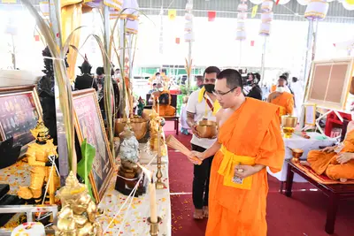ประมวลภาพพิธีพุทธาภิเษกเหรียญจำปี วาระที่ ๒ วัดจุฬามณี ปี ๒๕๖๔