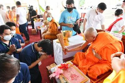 ประมวลภาพพิธีพุทธาภิเษกเหรียญจำปี วาระที่ ๒ วัดจุฬามณี ปี ๒๕๖๔