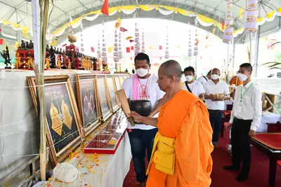 ประมวลภาพพิธีพุทธาภิเษกเหรียญจำปี วาระที่ ๒ วัดจุฬามณี ปี ๒๕๖๔