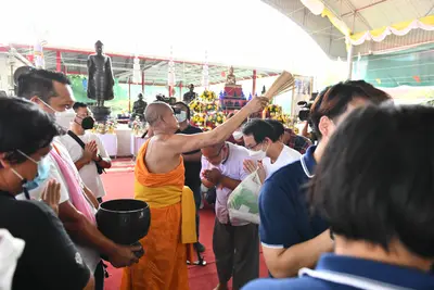 ประมวลภาพพิธีพุทธาภิเษกเหรียญจำปี วาระที่ ๒ วัดจุฬามณี ปี ๒๕๖๔