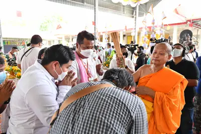 ประมวลภาพพิธีพุทธาภิเษกเหรียญจำปี วาระที่ ๒ วัดจุฬามณี ปี ๒๕๖๔