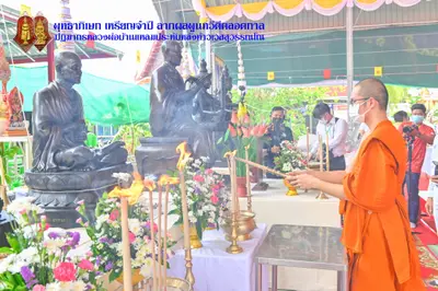 ประมวลภาพพิธีพุทธาภิเษกเหรียญจำปี วาระที่ ๒ วัดจุฬามณี ปี ๒๕๖๔