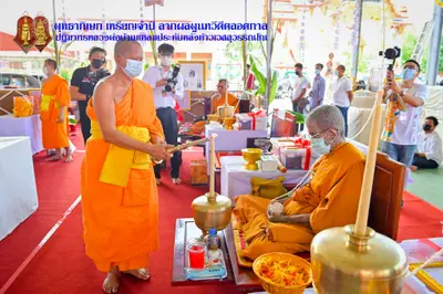 ประมวลภาพพิธีพุทธาภิเษกเหรียญจำปี วาระที่ ๒ วัดจุฬามณี ปี ๒๕๖๔