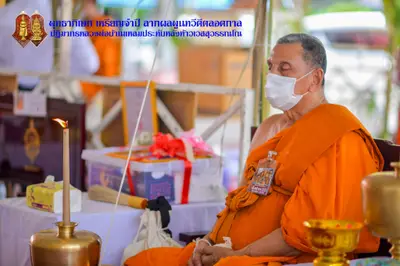 ประมวลภาพพิธีพุทธาภิเษกเหรียญจำปี วาระที่ ๒ วัดจุฬามณี ปี ๒๕๖๔