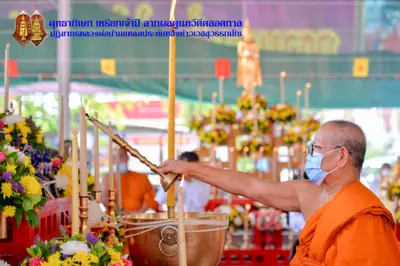 ประมวลภาพพิธีพุทธาภิเษกเหรียญจำปี วาระที่ ๒ วัดจุฬามณี ปี ๒๕๖๔