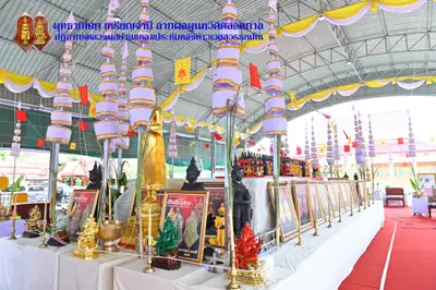 ประมวลภาพพิธีพุทธาภิเษกเหรียญจำปี วาระที่ ๒ วัดจุฬามณี ปี ๒๕๖๔