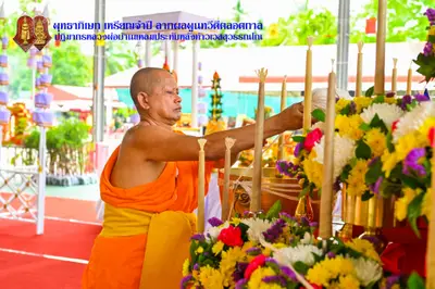 ประมวลภาพพิธีพุทธาภิเษกเหรียญจำปี วาระที่ ๒ วัดจุฬามณี ปี ๒๕๖๔