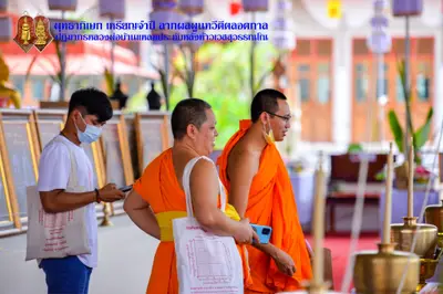 ประมวลภาพพิธีพุทธาภิเษกเหรียญจำปี วาระที่ ๒ วัดจุฬามณี ปี ๒๕๖๔
